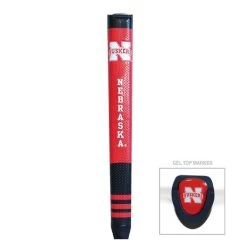 Team Golf NCAA Collegiate Putter Grips With Magnetic Ball Marker -Golf World Shop Nebraska