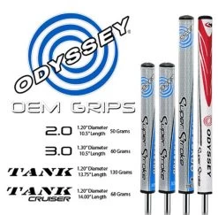 SuperStroke Golf Odyssey 2.0 Slim Putter Grip -Golf World Shop Odyssey Series