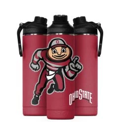 Orca NCAA Mascot 22 Ounce Hydra Hot Cold Bottle -Golf World Shop OhioState H22MSOHS Hydra22 Mascot Crimson Trio 800x 14f471be 80ee 486c ae0e b1063e8ff54f