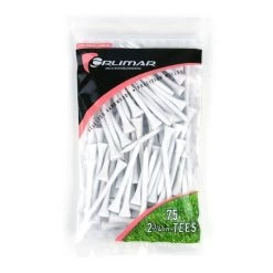 Orlimar 2.75" Golf Tees -Golf World Shop OrlimarTees 2.75 75 White