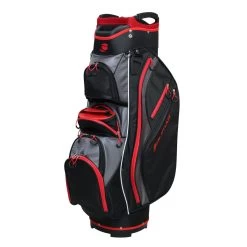 Orlimar Golf CRX Cart Bag With Removable Cooler -Golf World Shop Orlimar CRX Cooler Bag Black Red 0