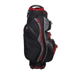 Orlimar Golf CRX Cart Bag With Removable Cooler -Golf World Shop Orlimar CRX Cooler Bag Black Red 3