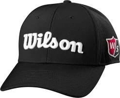Wilson Performance Mesh Hat -Golf World Shop PerformanceMesh 2023 Black 0