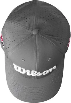 Wilson Performance Mesh Hat -Golf World Shop PerformanceMesh 2023 Gray 3