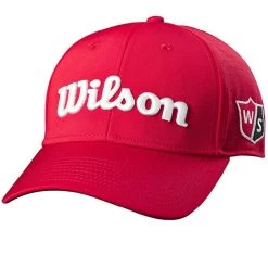Wilson Performance Mesh Hat -Golf World Shop PerformanceMesh 2023 Red 0