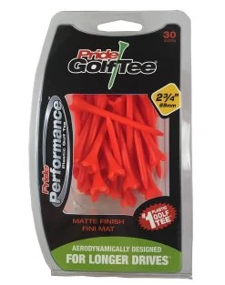 Pride Performance Matte Finish Golf Tees -Golf World Shop Pride Performance Matte 234 Orange 30ct 87990