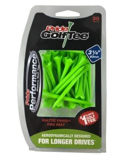Pride Performance Matte Finish Golf Tees -Golf World Shop Pride Performance Matte 314 Green 30ct 88002