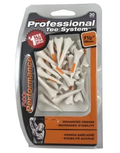 Pride Performance Plastic PTS Golf Tees -Golf World Shop Pride Performance PTS 112 White 30ct 87887