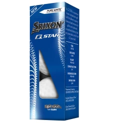 Srixon Q-Star Golf Balls -Golf World Shop Q STAR6Sleeve PureWhite