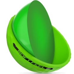 Srixon Soft Feel Brite Matte Color Golf Balls -Golf World Shop SOFTFEEL13 BRITEGREEN FLIPPEDCORE Reflection