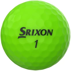 Srixon Soft Feel Brite Matte Color Golf Balls -Golf World Shop SOFTFEEL13BRITEGREEN MONEY
