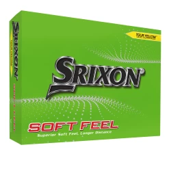 Srixon Soft Feel Golf Balls 12 Srixon Soft Feel Golf Balls -Golf World Shop SOFTFEEL13Package TourYellow FLIP