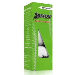 Srixon Soft Feel Golf Balls 13 Srixon Soft Feel Golf Balls -Golf World Shop SOFTFEEL13Sleeve PureWhite FLIP reflection
