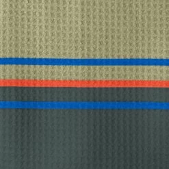 Sun Mountain Sonnenalp Mid-Stripe Golf Towel -Golf World Shop Sonnenalp TOWELLODENMOSSINFERNOcopy