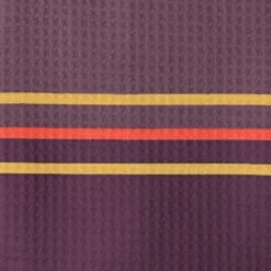 Sun Mountain Sonnenalp Mid-Stripe Golf Towel -Golf World Shop Sonnenalp TOWELPORTBRICKGOLDcopy