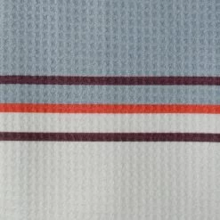 Sun Mountain Sonnenalp Mid-Stripe Golf Towel -Golf World Shop Sonnenalp TOWELWHITECADETBRICKcopy