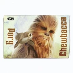 Star Wars Fan Towels 16" X 25" -Golf World Shop Star Wars Fan towel 16x25 Chewbacca Porg
