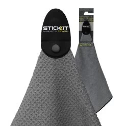 Monument Golf Stick It Magnetic Towels -Golf World Shop Stick It Towel Gray a