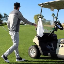 Monument Golf Stick It Magnetic Towels -Golf World Shop Stick It Towel White b