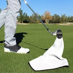 Monument Golf Stick It Magnetic Towels -Golf World Shop Stick It Towel White c