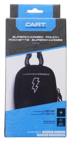 Sun Mountain Golf SuperCharged Cart Battery Pouch -Golf World Shop SuperchargedCartPouchBox