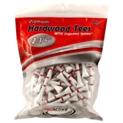 ProActive Sports Premium Hardwood Trajectory System Golf Tees -Golf World Shop TE234TS100