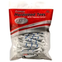 ProActive Sports Premium Hardwood Trajectory System Golf Tees -Golf World Shop TE314TS80