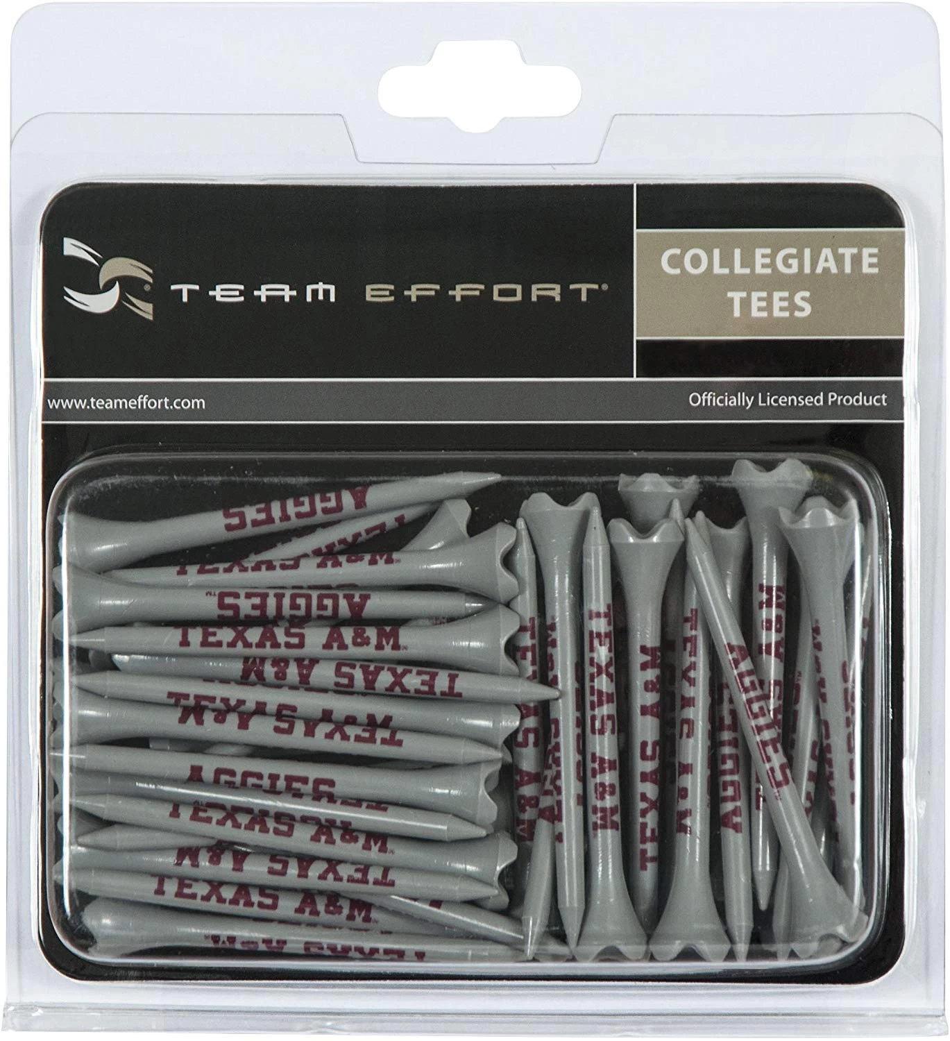 WinCraft Team Effort Collegiate Golf Tees 40 Pack 8 WinCraft Team Effort Collegiate Golf Tees 40 Pack - Image 8