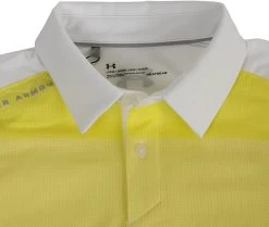 Under Armour Threadborne Infinite Polo Shirt -Golf World Shop ThreadborneInfinitePolo WhiteZinc2