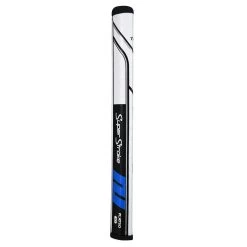 SuperStroke Traxion Flatso Putter Grips -Golf World Shop TraxionFlatsoBlackWhiteBlue1