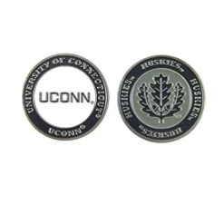 NCAA Double Sided Collegiate Golf Ball Marker Coins -Golf World Shop Uconn1