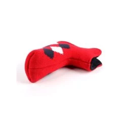 Volf Golf Classic Knit Putter Cover - Red -Golf World Shop VolfGolfHeadcovers RedKnitPutter4