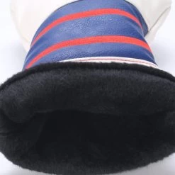 Volf Golf Red White Blue Leather Spider Headcovers -Golf World Shop VolfGolfHeadcovers SpiderWoodsSets4