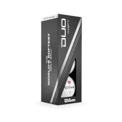 Wilson Staff Duo Soft 2.5 Golf Balls -Golf World Shop WG2006114 6 Duo Soft 3Ball Sleeve Hero
