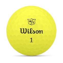 Wilson Staff Duo Soft 2.5 Golf Balls -Golf World Shop WG2006120 3 Duo Soft BallStamp Yellow