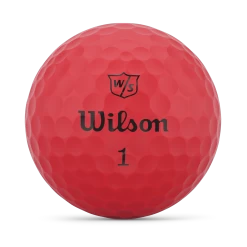 Wilson Staff Duo Soft 2.5 Golf Balls -Golf World Shop WG2006126 3 Duo Soft BallStamp Red