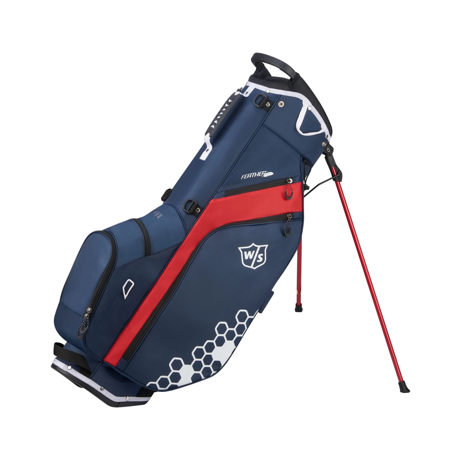 Wilson Staff Golf Feather Lite FL Stand Carry Bags 2 Wilson Staff Golf Feather Lite FL Stand Carry Bags - Image 2