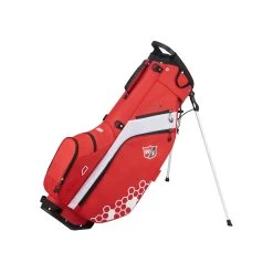 Wilson Staff Golf Feather Lite FL Stand Carry Bags 16 Wilson Staff Golf Feather Lite FL Stand Carry Bags -Golf World Shop WGB5705RD WS FEATHER RDWHWH
