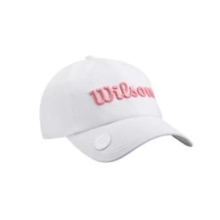 Wilson Staff Ladies Pro Tour Golf Hat -Golf World Shop WGH70001K 4 WS PRO TOUR HAT WH PK.png.cq5dam.web .1200.1200