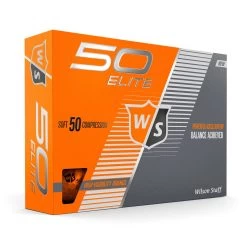 Wilson Staff 50 Elite Golf Balls -Golf World Shop WGWP17920 2019 50 Elite Orange Right Hero