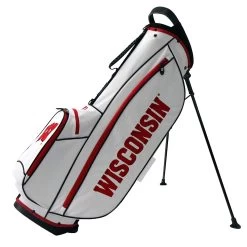 Bridgestone Golf NCAA Collegiate Stand Bag -Golf World Shop Wisconsin cec49996 e471 4e93 b3c7 627eed4fbbb3