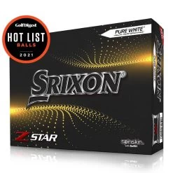 Srixon Z-Star Tour Golf Balls 22 Srixon Z-Star Tour Golf Balls -Golf World Shop ZStarWhite0