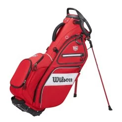 Wilson Staff EXO II Stand Carry Golf Bag -Golf World Shop d12939976bba64dfdabad4d86f9c3d6214cf0d11 WGB6600RD 0 WS EXO II CARRY RD v2 INLINE