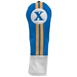 Sahara Retro Vintage #X Fairway Wood Headcovers -Golf World Shop fw x hc royal yellow