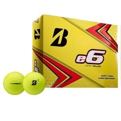 Bridgestone E6 Golf Balls -Golf World Shop image 10 BSG e6 Yellow Set