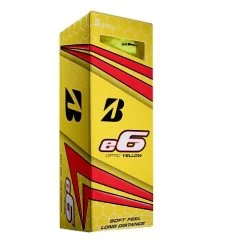 Bridgestone E6 Golf Balls -Golf World Shop image 8 BSG e6 Yellow sleeve